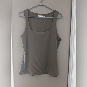 Square neck dressy tank